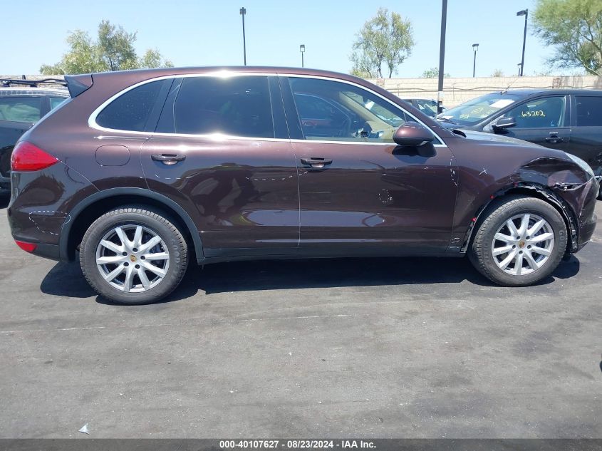 2014 Porsche Cayenne VIN: WP1AA2A27ELA96887 Lot: 40107627