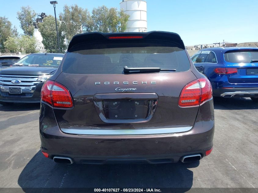 2014 Porsche Cayenne VIN: WP1AA2A27ELA96887 Lot: 40107627