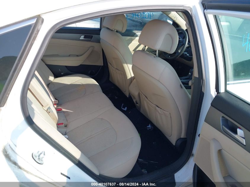 2015 Hyundai Sonata Se VIN: 5NPE24AF0FH231518 Lot: 40107637