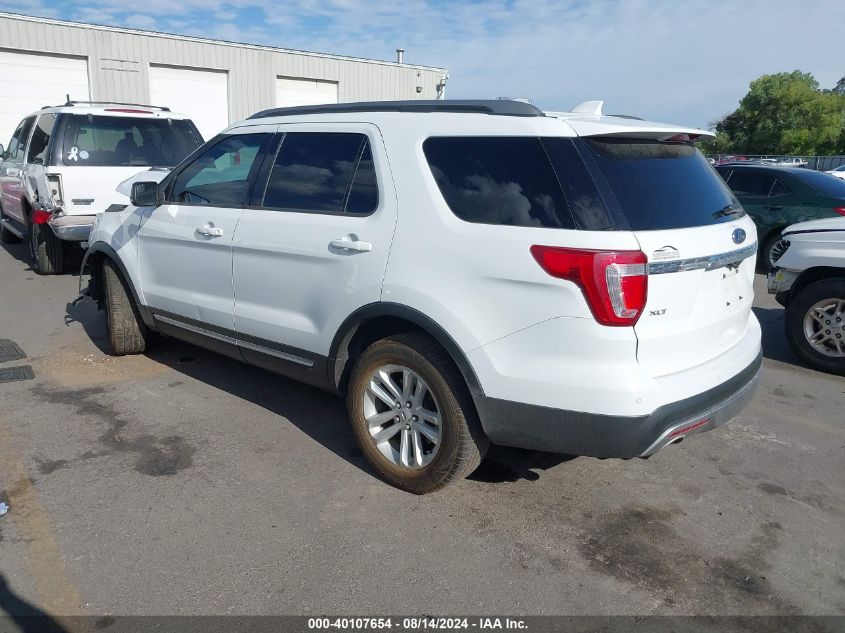 VIN 1FM5K7D87HGA37831 2017 Ford Explorer, Xlt no.3