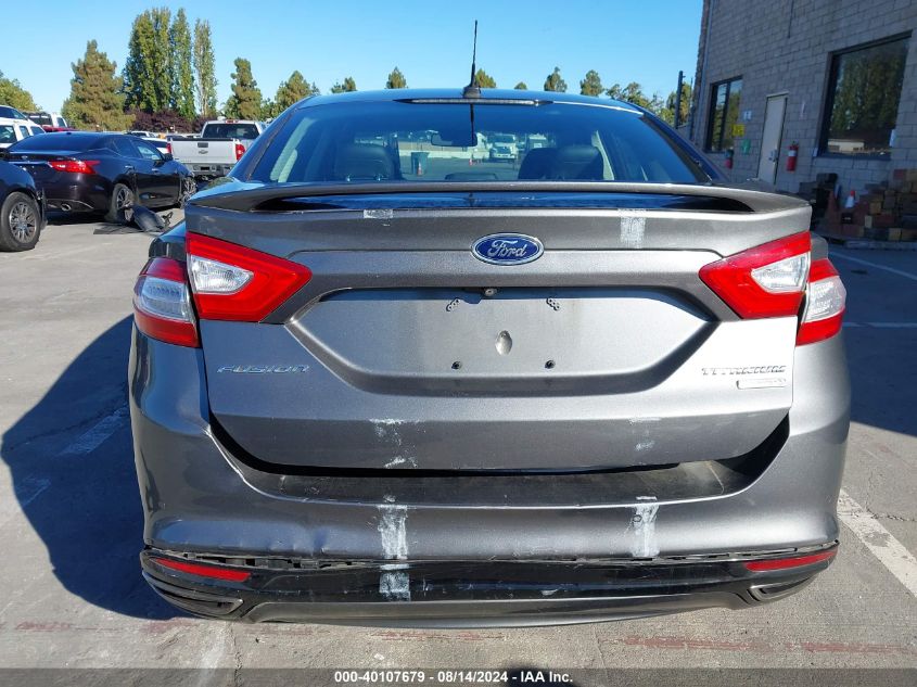 2014 Ford Fusion Titanium VIN: 3FA6P0K93ER393250 Lot: 40107679