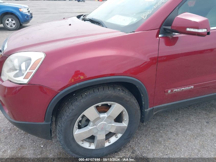 2008 GMC Acadia Slt-2 VIN: 1GKEV33748J268139 Lot: 40107695