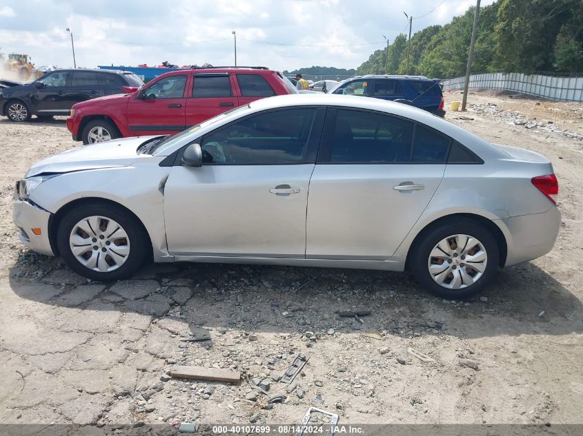 2015 Chevrolet Cruze Ls Auto VIN: 1G1PA5SH2F7228764 Lot: 40107699