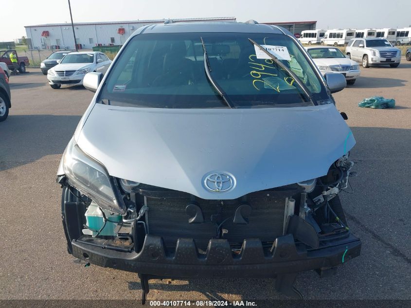 2017 Toyota Sienna Se 8 Passenger VIN: 5TDXZ3DC7HS886806 Lot: 40107714