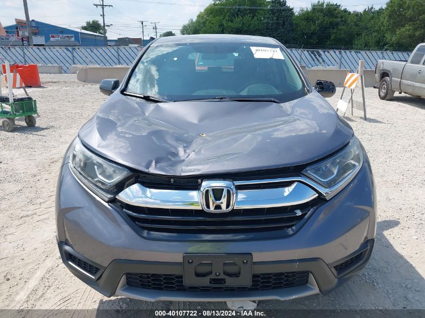 2018 Honda Cr-V Lx VIN: 5J6RW6H3XJL002422 Lot: 40107722