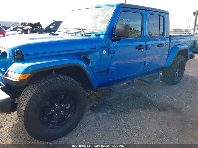 2021 Jeep Gladiator Sport S 4X4 VIN: 1C6HJTAGXML569625 Lot: 40107731