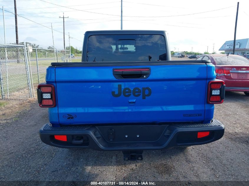 2021 Jeep Gladiator Sport S 4X4 VIN: 1C6HJTAGXML569625 Lot: 40107731