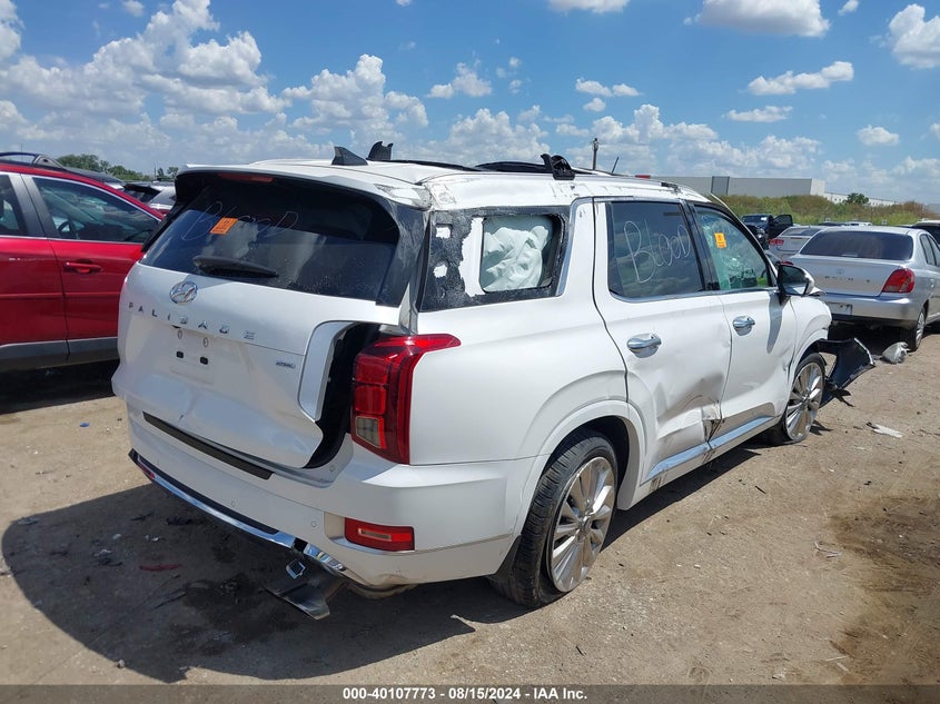 2020 HYUNDAI PALISADE LIMITED - KM8R5DHE4LU143395