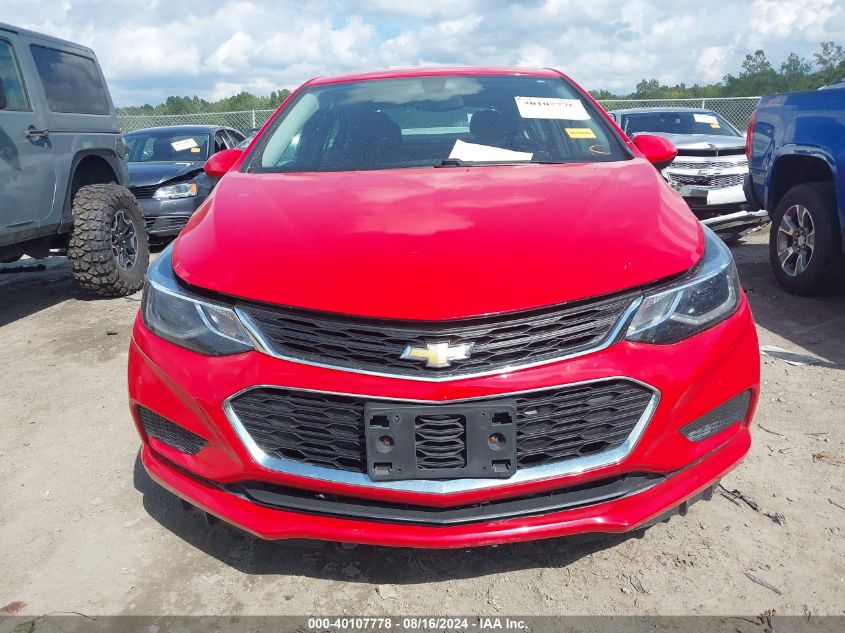 2018 Chevrolet Cruze Lt Auto VIN: 1G1BE5SM5J7166457 Lot: 40107778