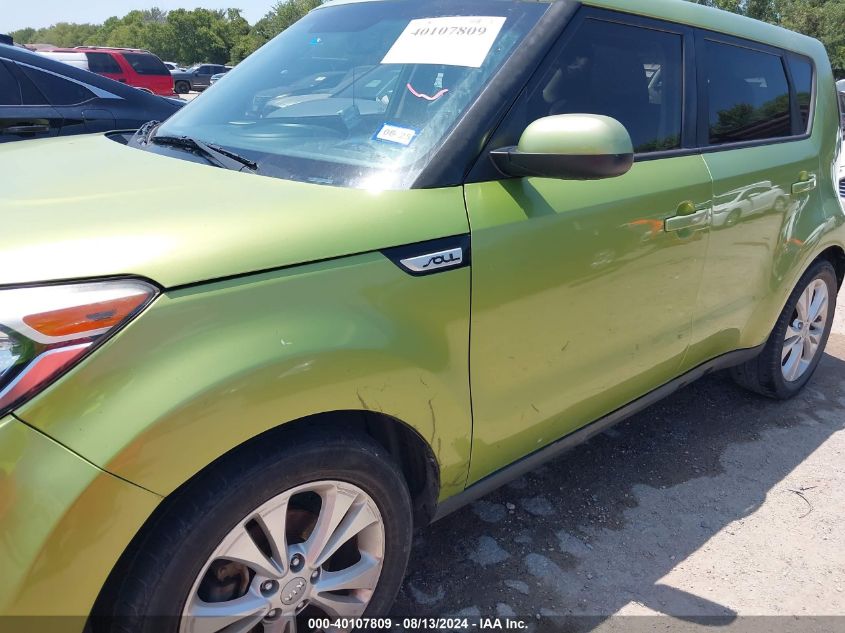 2015 Kia Soul + VIN: KNDJP3A57F7762169 Lot: 40107809