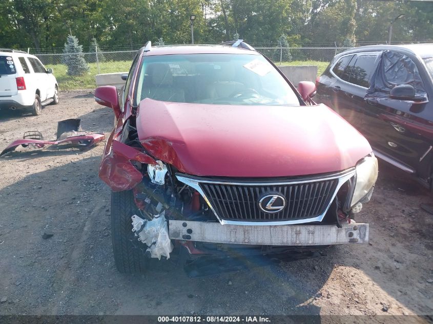 2011 Lexus Rx 350 VIN: JTJBK1BA4B2014910 Lot: 40107812