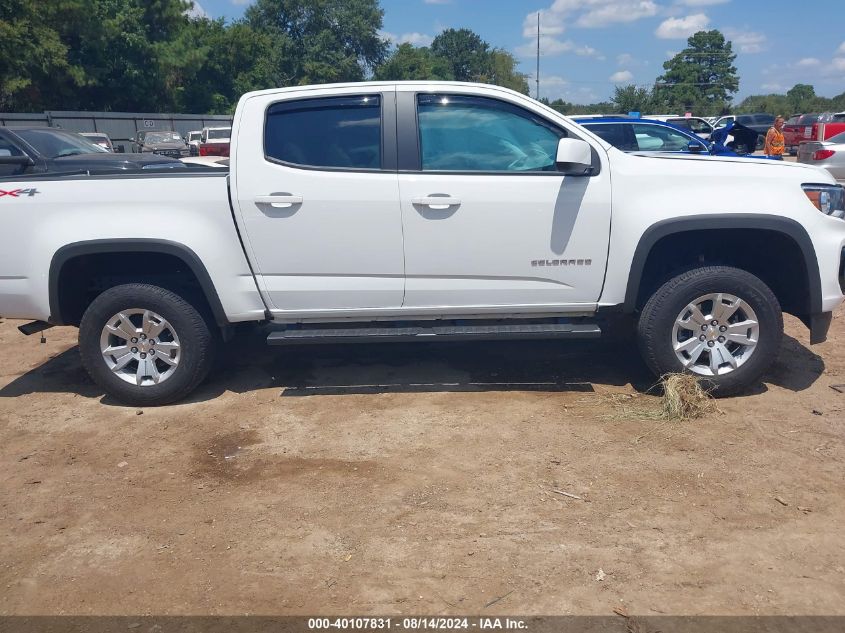 2022 Chevrolet Colorado Lt VIN: 1GCGTCEN0N1296022 Lot: 40107831