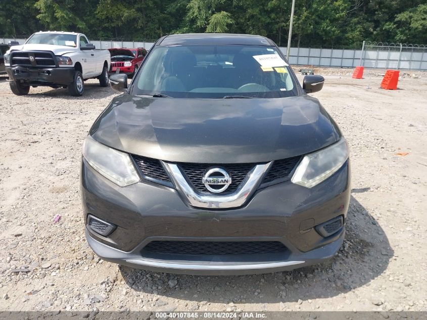 2015 Nissan Rogue S VIN: 5N1AT2MT8FC876927 Lot: 40107845