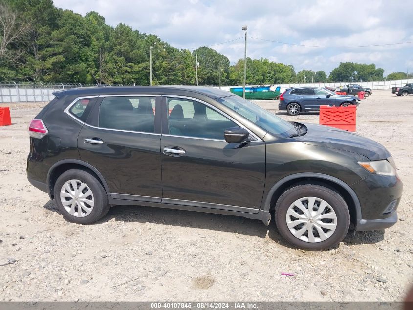 2015 Nissan Rogue S VIN: 5N1AT2MT8FC876927 Lot: 40107845