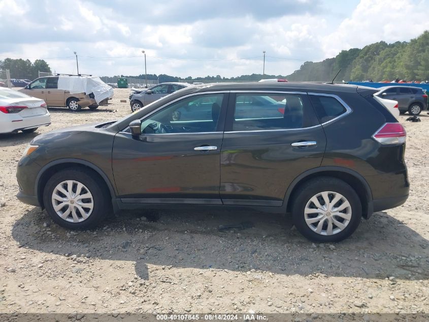 2015 Nissan Rogue S VIN: 5N1AT2MT8FC876927 Lot: 40107845