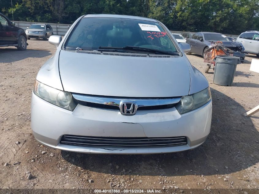 2007 Honda Civic Lx VIN: 1HGFA16577L065776 Lot: 40107860