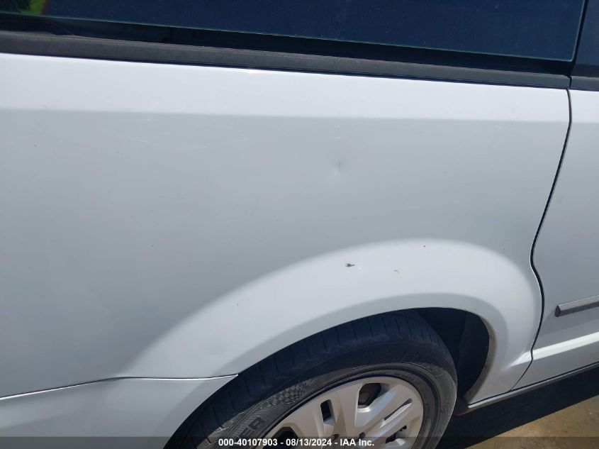 2014 Dodge Grand Caravan American Value Pkg VIN: 2C4RDGBG2ER278541 Lot: 40107903