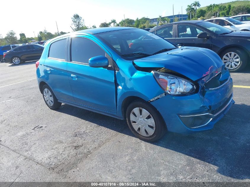 2019 Mitsubishi Mirage Rf VIN: ML32A3HJ9KH007525 Lot: 40107916