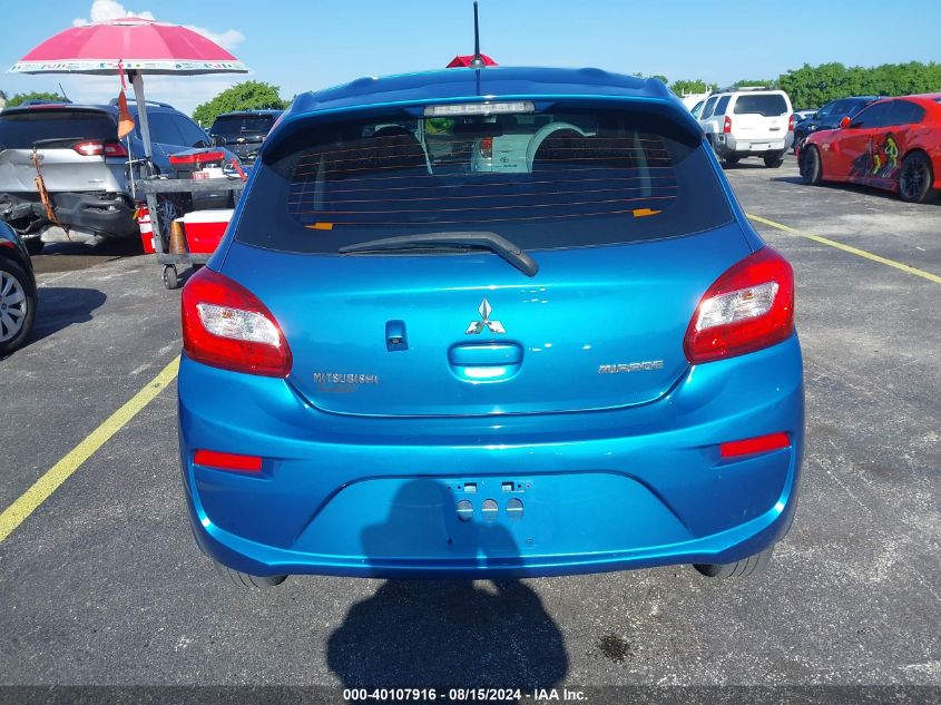 2019 Mitsubishi Mirage Rf VIN: ML32A3HJ9KH007525 Lot: 40107916