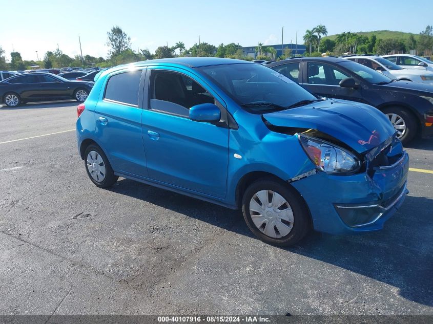 2019 Mitsubishi Mirage Rf VIN: ML32A3HJ9KH007525 Lot: 40107916