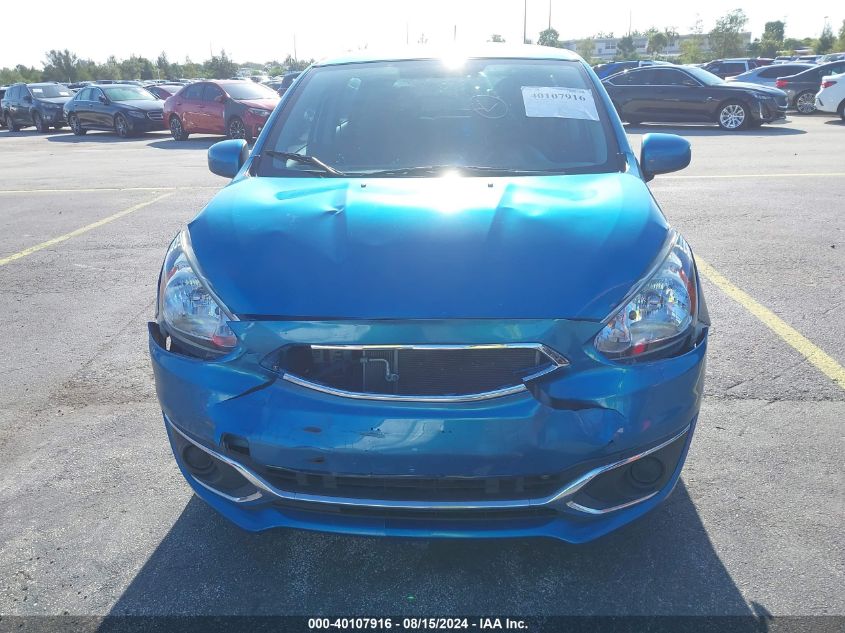 2019 Mitsubishi Mirage Rf VIN: ML32A3HJ9KH007525 Lot: 40107916