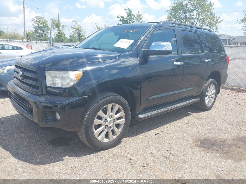 2010 Toyota Sequoia Platinum 5.7L V8 VIN: 5TDYY5G13AS030714 Lot: 40107925