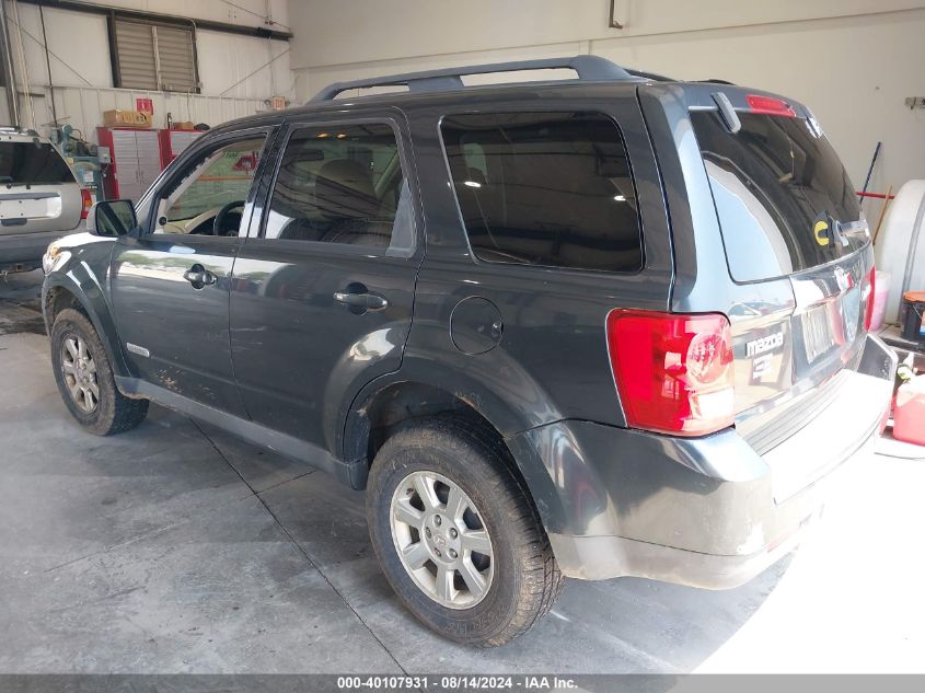 2008 Mazda Tribute I Grand Touring VIN: 4F2CZ92Z18KM08364 Lot: 40107931
