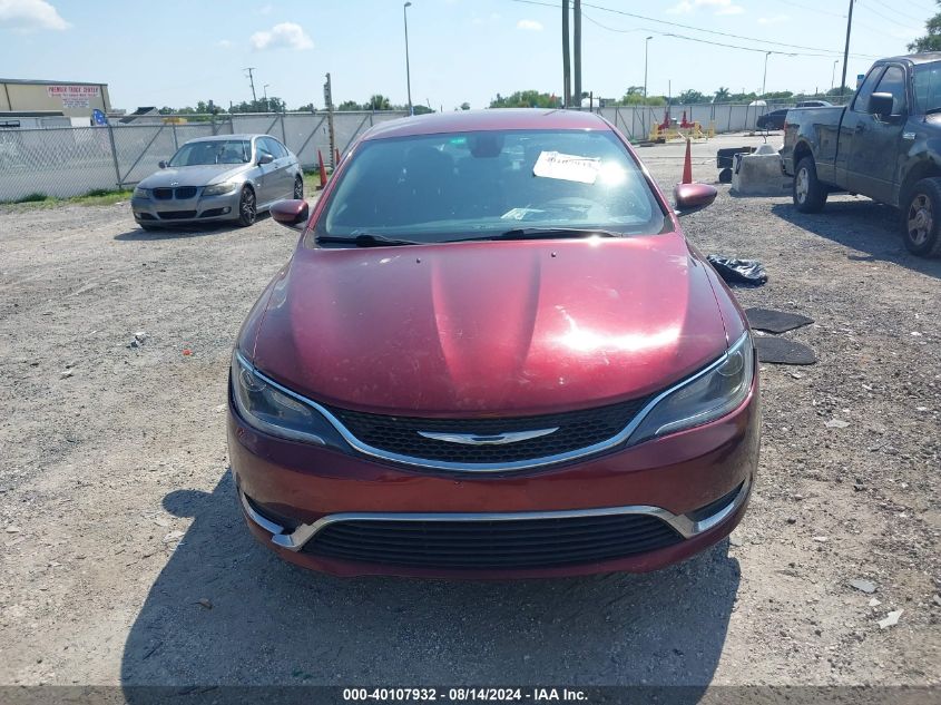 2016 Chrysler 200 Limited VIN: 1C3CCCAB8GN140949 Lot: 40107932