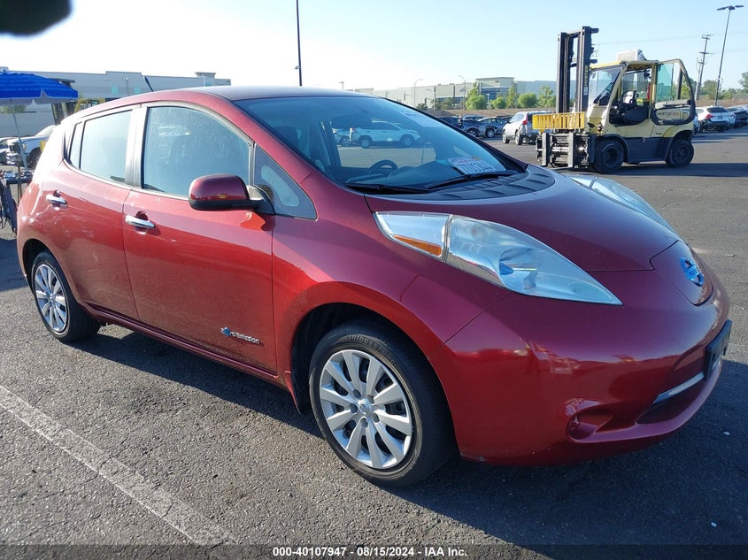 2014 NISSAN LEAF S - 1N4AZ0CPXEC339444