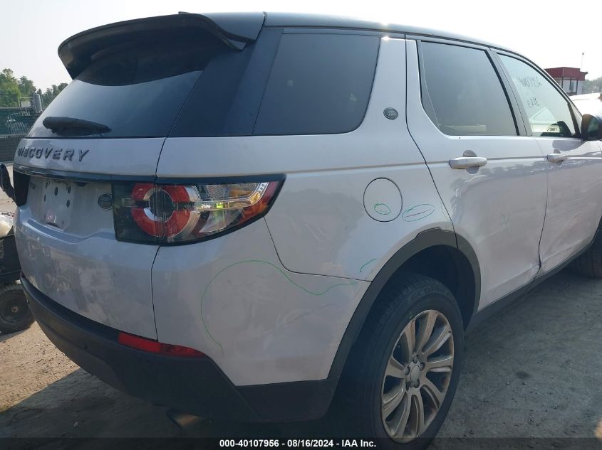 2018 Land Rover Discovery Sport Se VIN: SALCP2RX4JH757399 Lot: 40107956