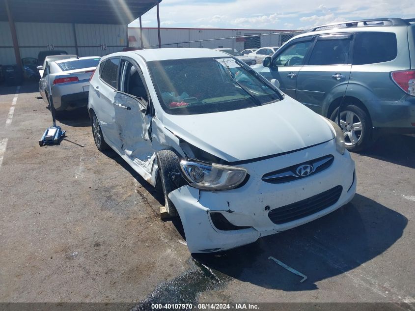 2013 Hyundai Accent Se VIN: KMHCU5AE6DU120064 Lot: 40107970