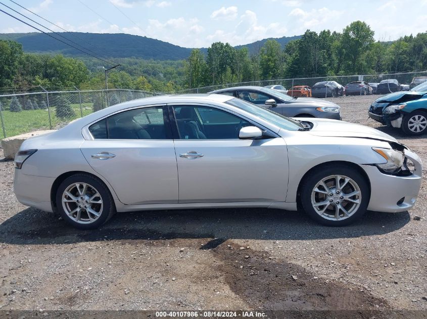 2014 Nissan Maxima 3.5 S/3.5 Sv VIN: 1N4AA5AP9EC447383 Lot: 40107986