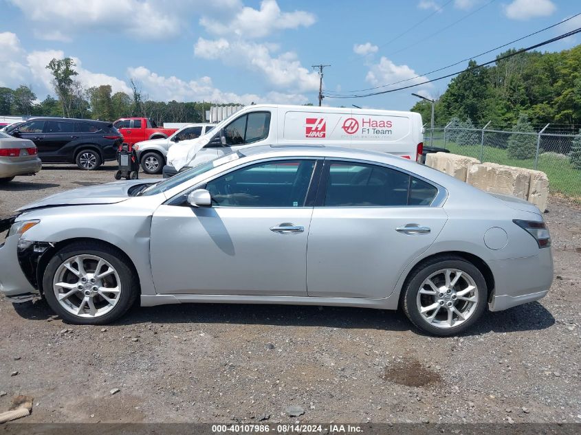 2014 Nissan Maxima 3.5 S/3.5 Sv VIN: 1N4AA5AP9EC447383 Lot: 40107986