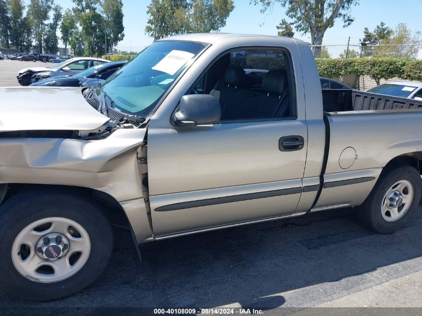 2002 GMC Sierra 1500 Standard VIN: 1GTEC14XX2Z194965 Lot: 40108009