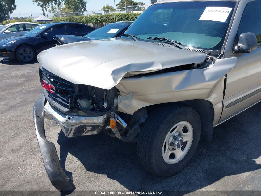 2002 GMC Sierra 1500 Standard VIN: 1GTEC14XX2Z194965 Lot: 40108009