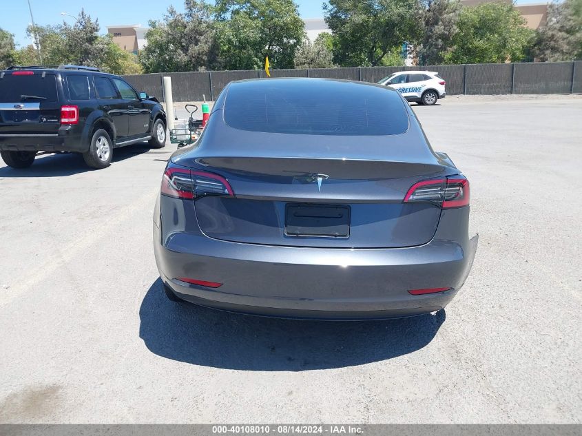 2023 Tesla Model 3 Rear-Wheel Drive VIN: 5YJ3E1EA5PF655742 Lot: 40108010