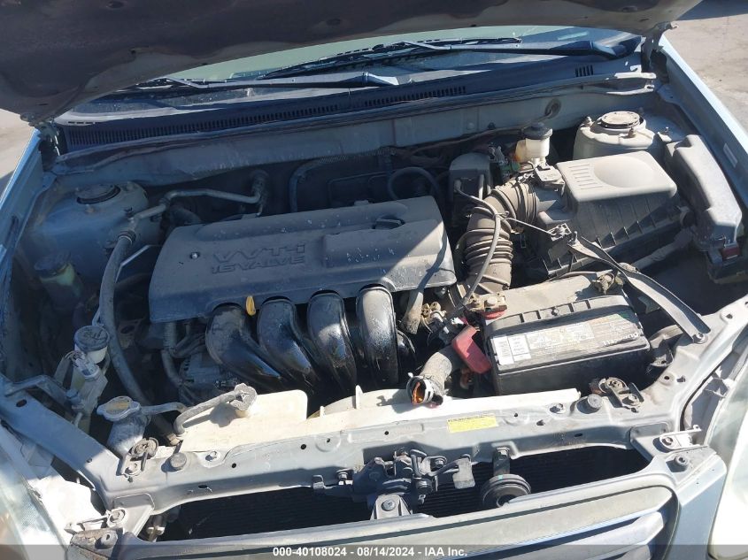 2004 Toyota Corolla Ce/Le/S VIN: 1NXBR32EX4Z325385 Lot: 40108024