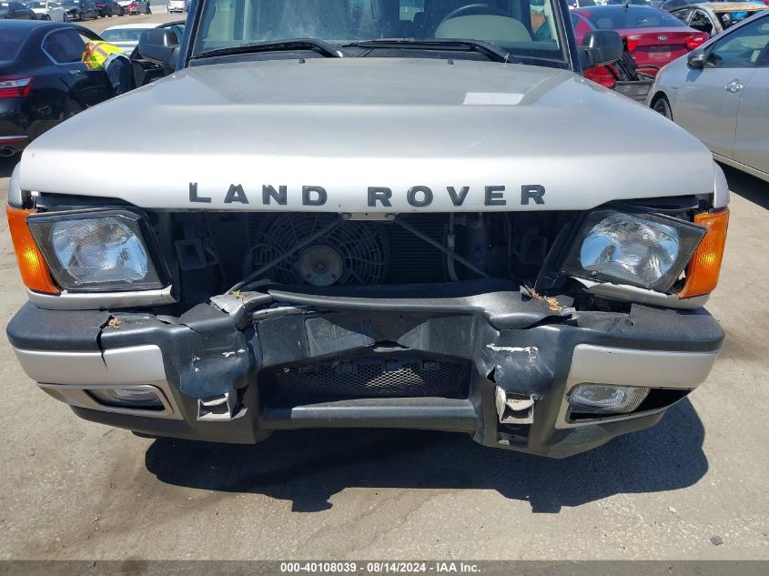 2001 Land Rover Discovery Series Ii VIN: SALTW12411A716198 Lot: 40108039