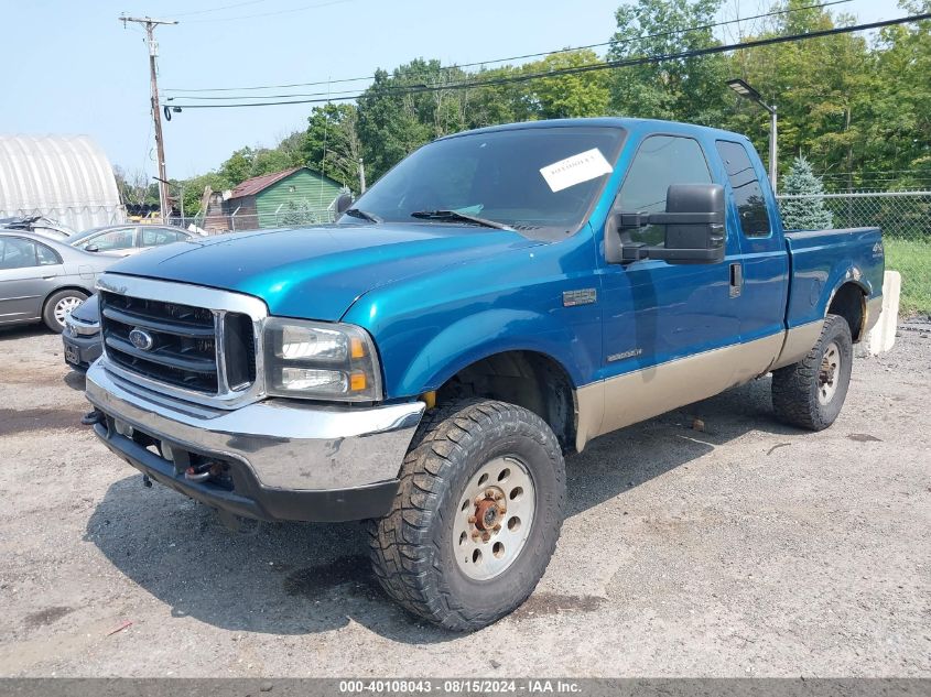 2001 Ford F-250 Lariat/Xl/Xlt VIN: 1FTNX21F31EC59375 Lot: 40108043