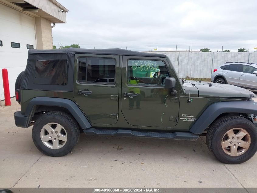 2015 Jeep Wrangler Unlimited Sport VIN: 1C4BJWDG9FL602600 Lot: 40108068