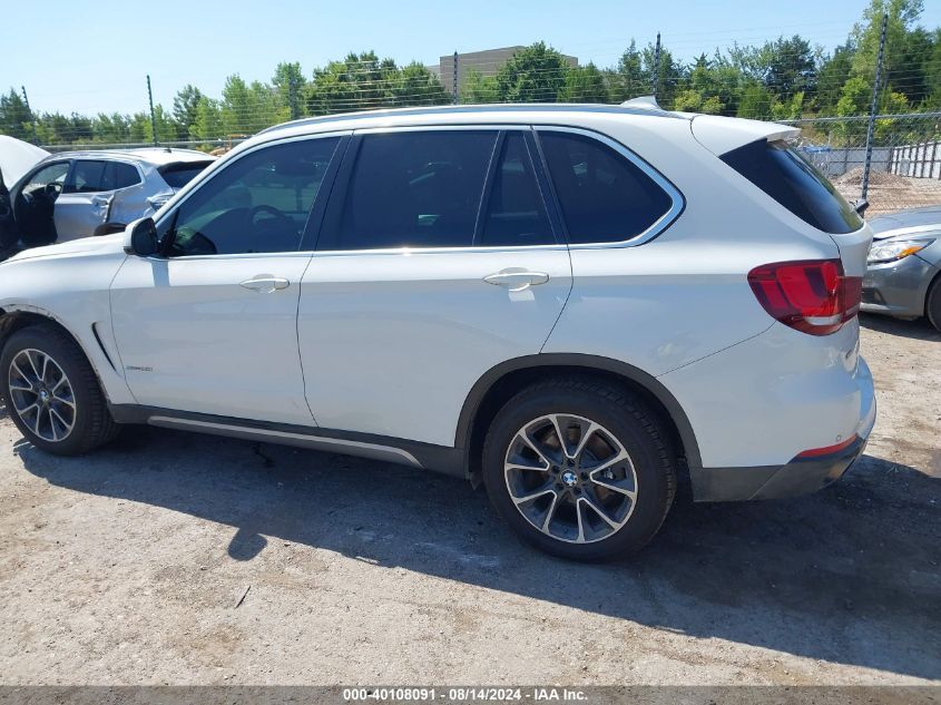 2017 BMW X5 Sdrive35I VIN: 5UXKR2C37H0W43133 Lot: 40108091