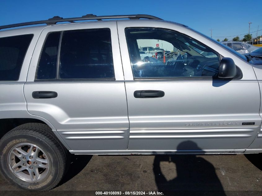 1J8GW48S94C135842 2004 Jeep Grand Cherokee Laredo