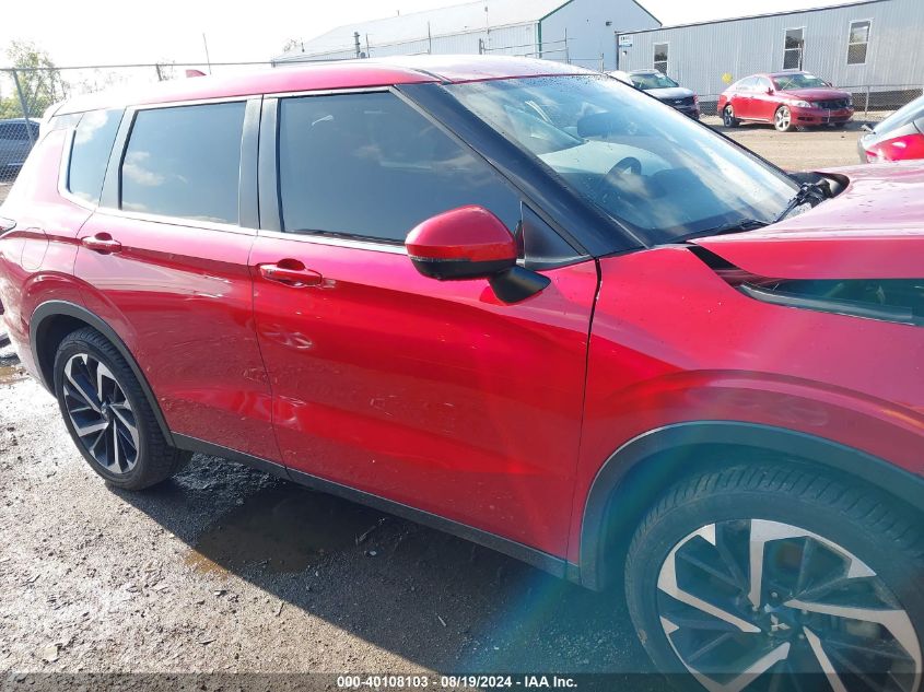 2022 Mitsubishi Outlander Black Edition S-Awc/Se 2.5 S-Awc/Se Launch Edition S-Awc VIN: JA4J4UA86NZ024286 Lot: 40108103