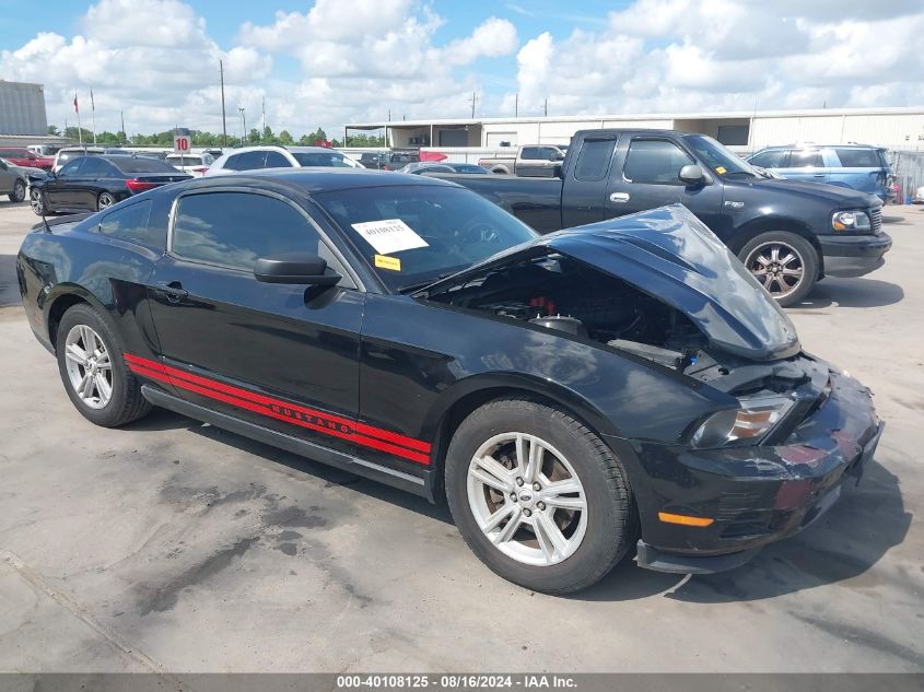 2012 Ford Mustang V6 VIN: 1ZVBP8AMXC5275450 Lot: 40108125