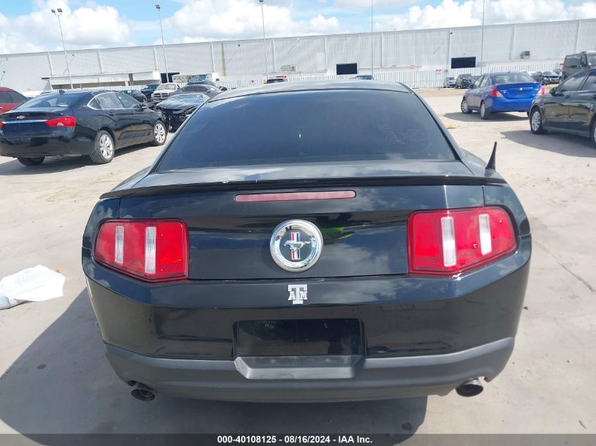 2012 Ford Mustang V6 VIN: 1ZVBP8AMXC5275450 Lot: 40108125