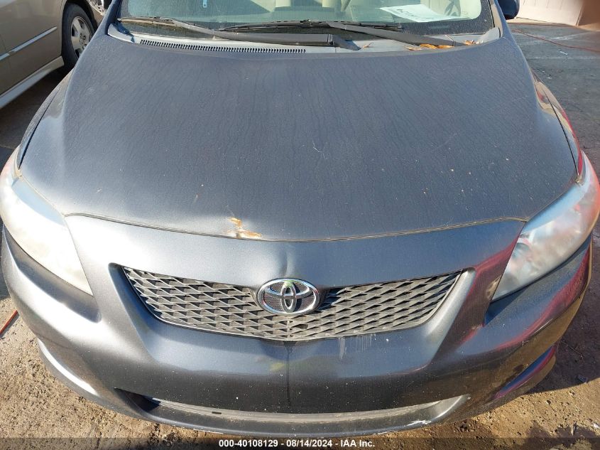 2010 Toyota Corolla S/Le/Xle VIN: 2T1BU4EE8AC344935 Lot: 40108129