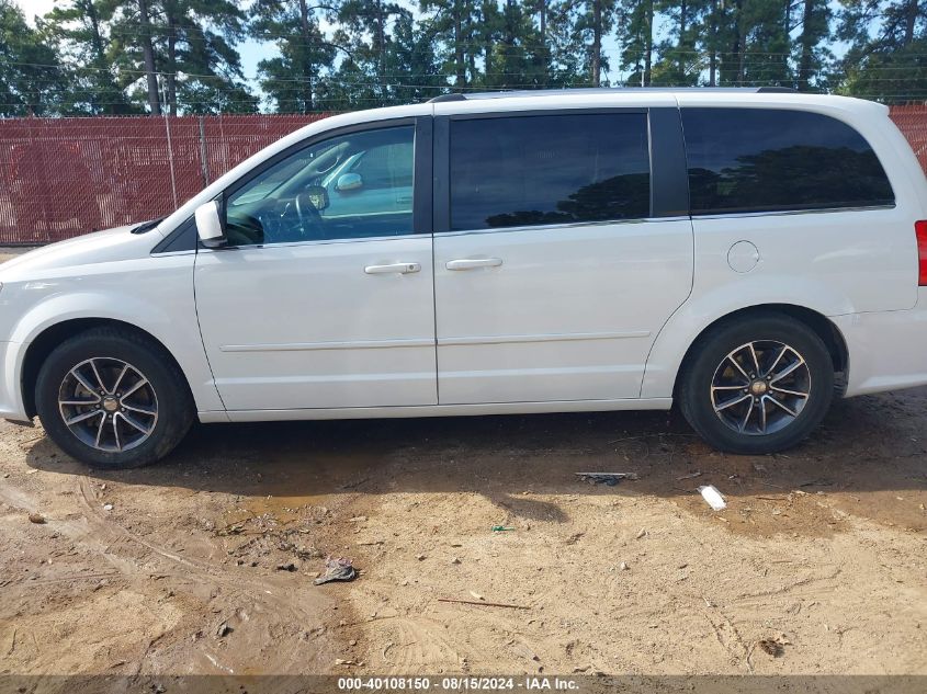 2017 Dodge Grand Caravan Sxt VIN: 2C4RDGCGXHR640084 Lot: 40108150