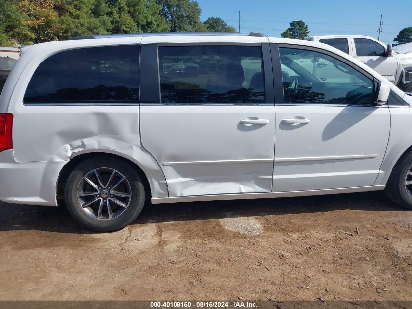 2017 Dodge Grand Caravan Sxt VIN: 2C4RDGCGXHR640084 Lot: 40108150