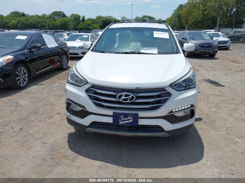 2017 Hyundai Santa Fe Sport 2.4L VIN: 5NMZUDLB3HH025437 Lot: 40108178