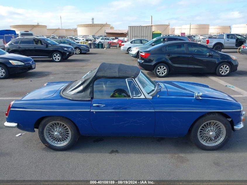 1969 Mg Mgb VIN: 138176 Lot: 40108189